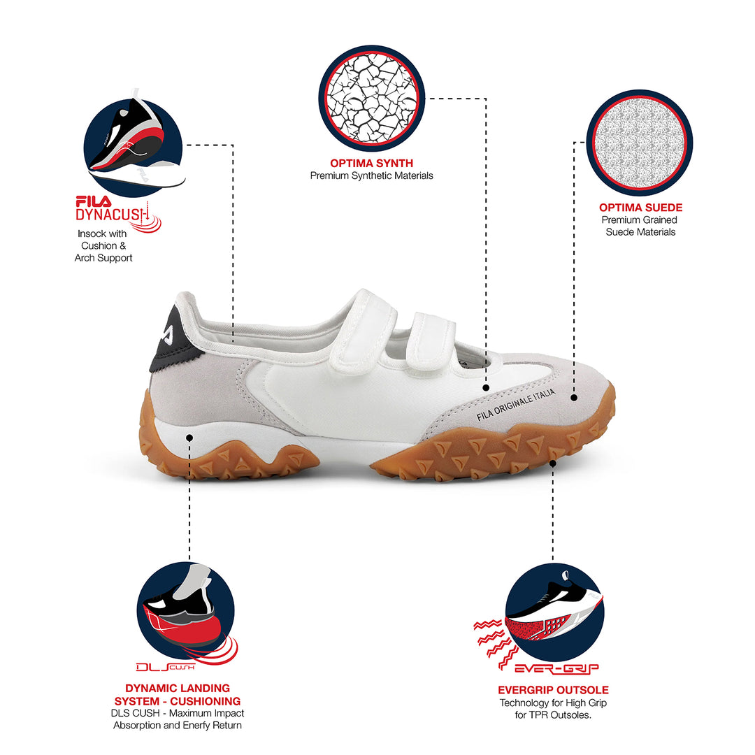 Fila Women White Anna Shoes