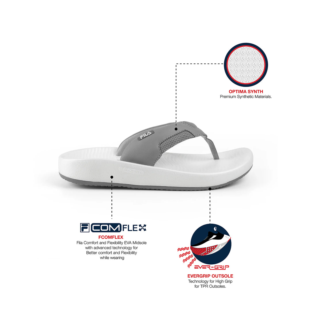 Fila Men Grey Ario Dual Thong