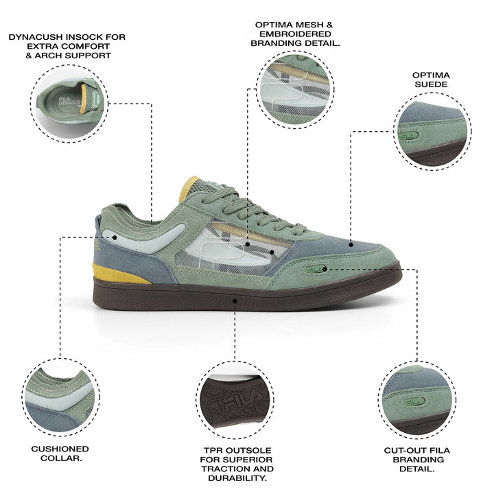 Fila Women Light Green Asher Kenza Shoe