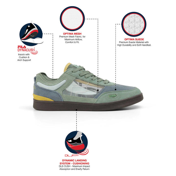 Fila Women Light Green Asher Kenza Shoe