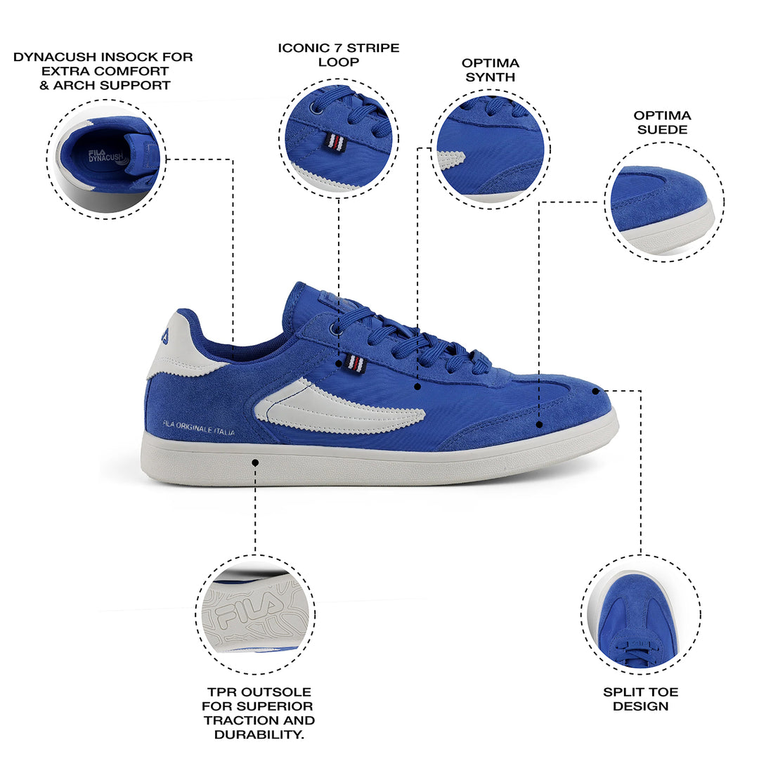 Fila Women Blue Asher Textile Shoes