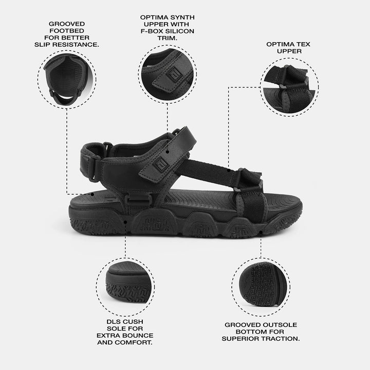 Fila Men Black Comoss Shoes