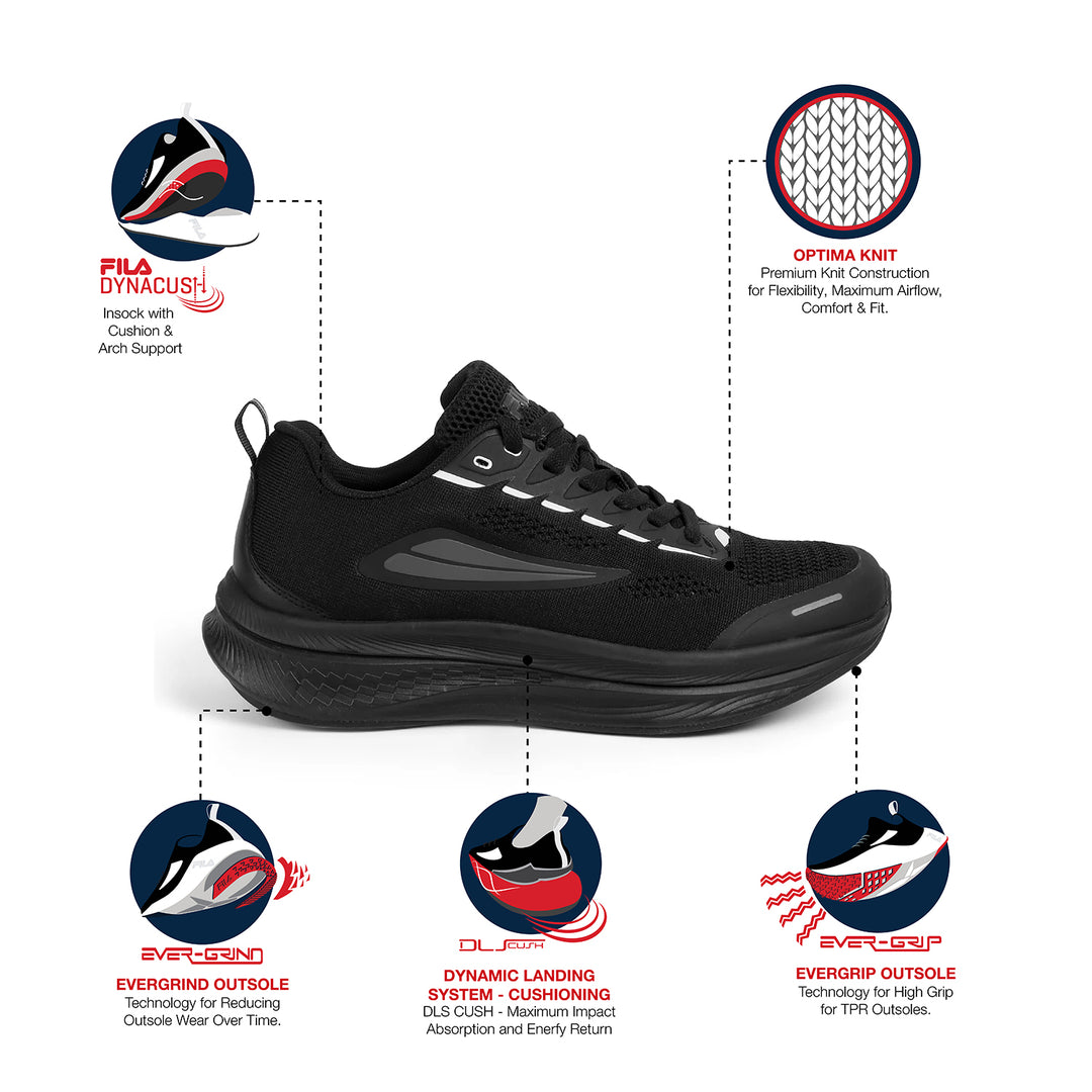 Fila Men Black Darkin Shoe