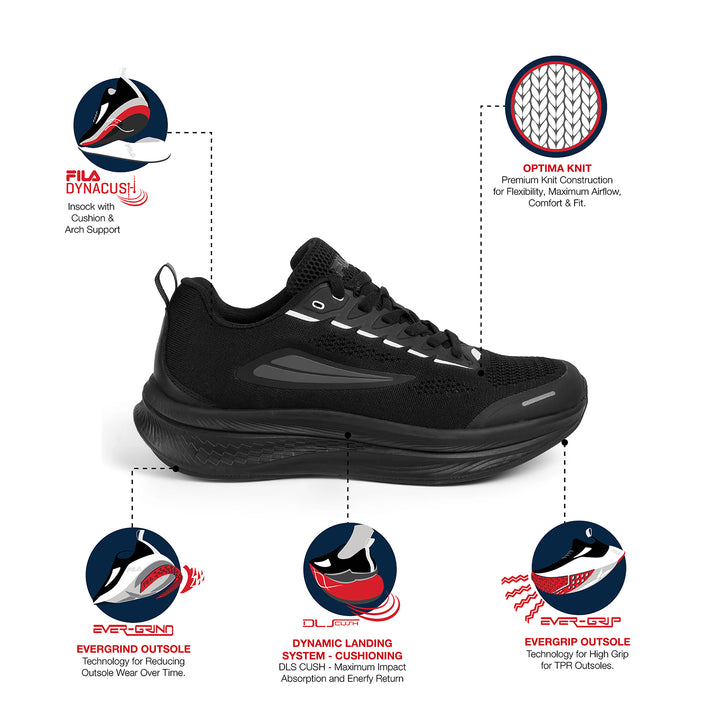 Fila Men Black Darkin Shoe