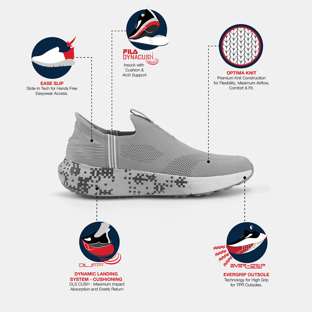 Fila Women Grey Addor Shoes