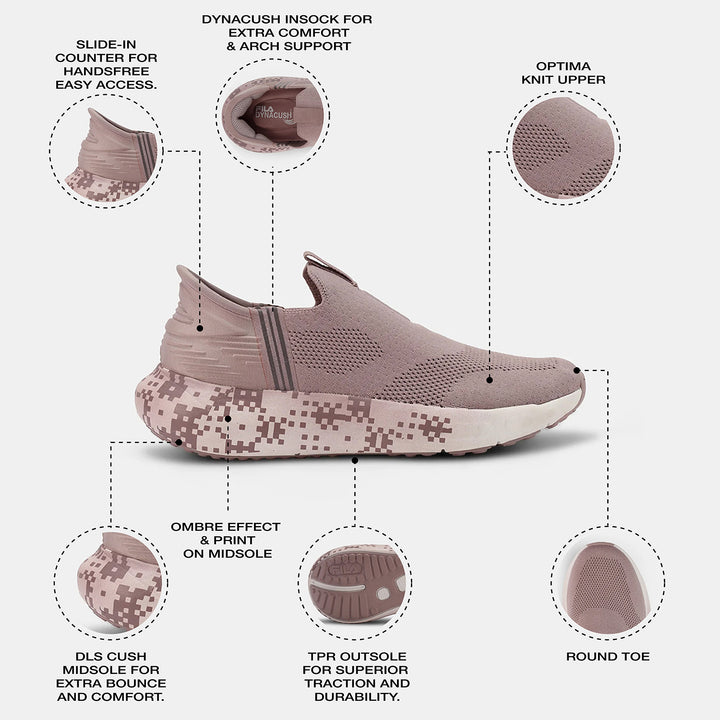 Fila Women Lavender Addor Shoes