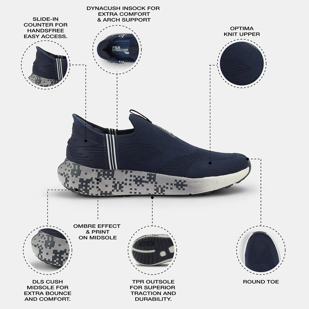 Fila Men Navy Addor Shoes