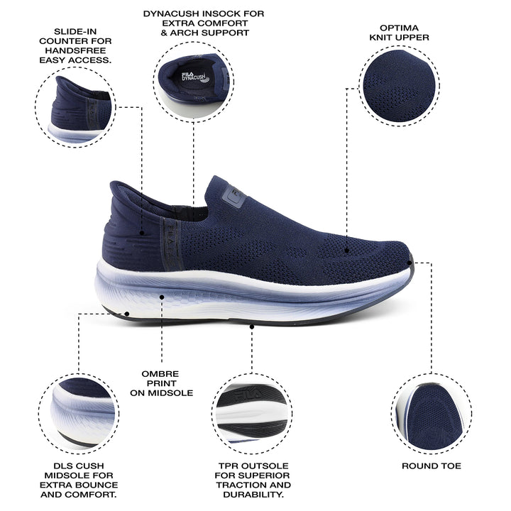 Fila Men Navy Ease Gavi Shoes