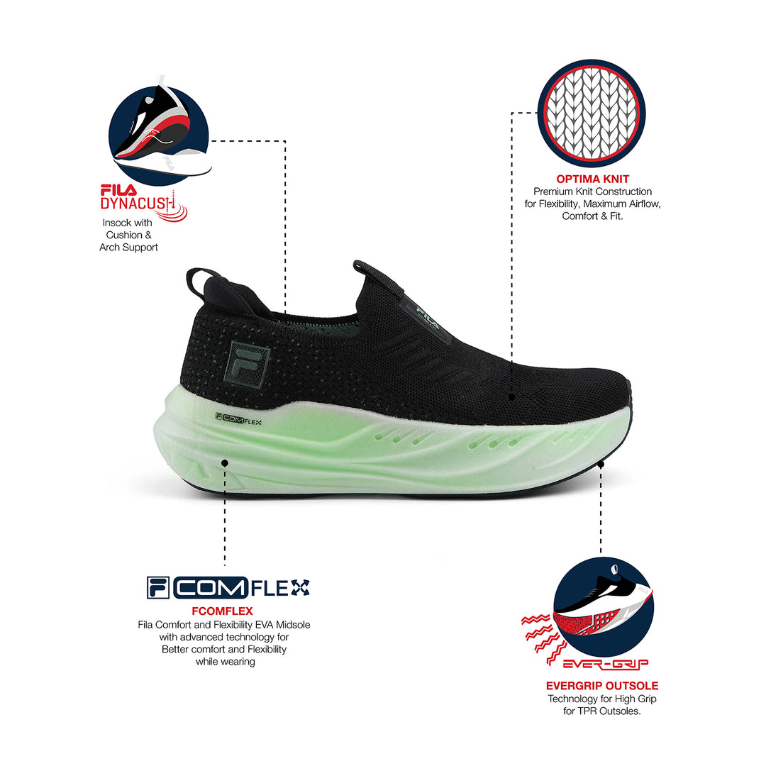 Fila Men Black Ease Rylx Shoes