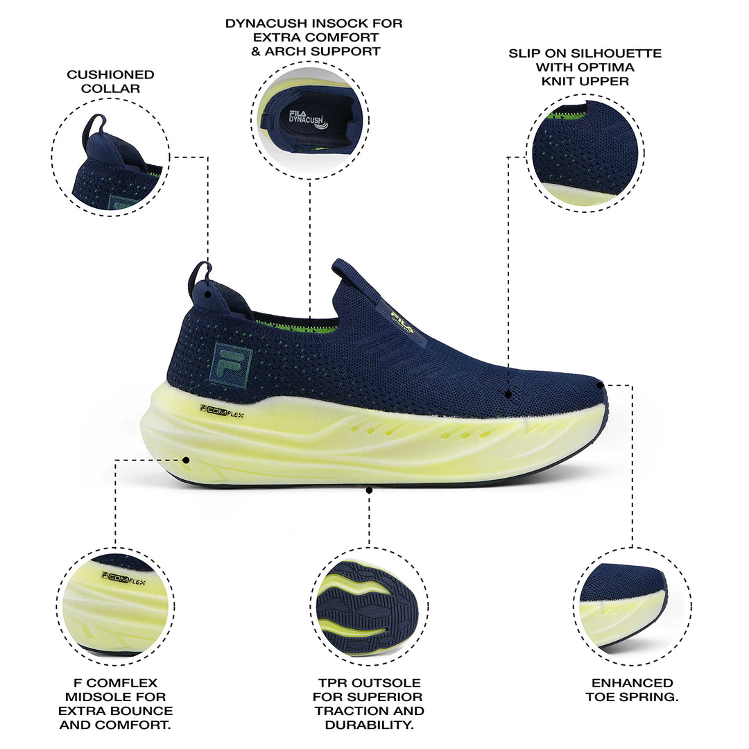Fila Men Navy Ease Rylx Shoes