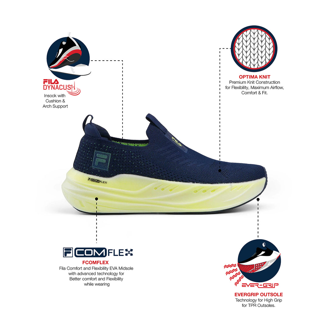 Fila Men Navy Ease Rylx Shoes