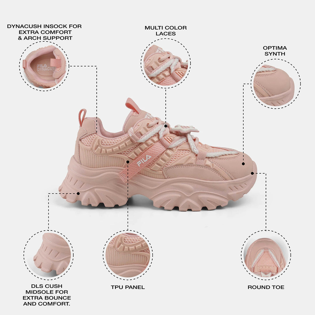 Fila Women Pink Envi Victori Shoes