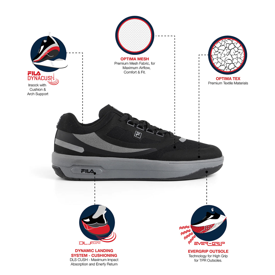 Fila Men Black Fx I Shoes