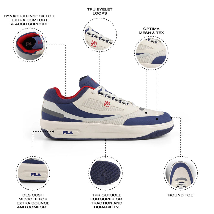 Fila Men White Fx I Shoes