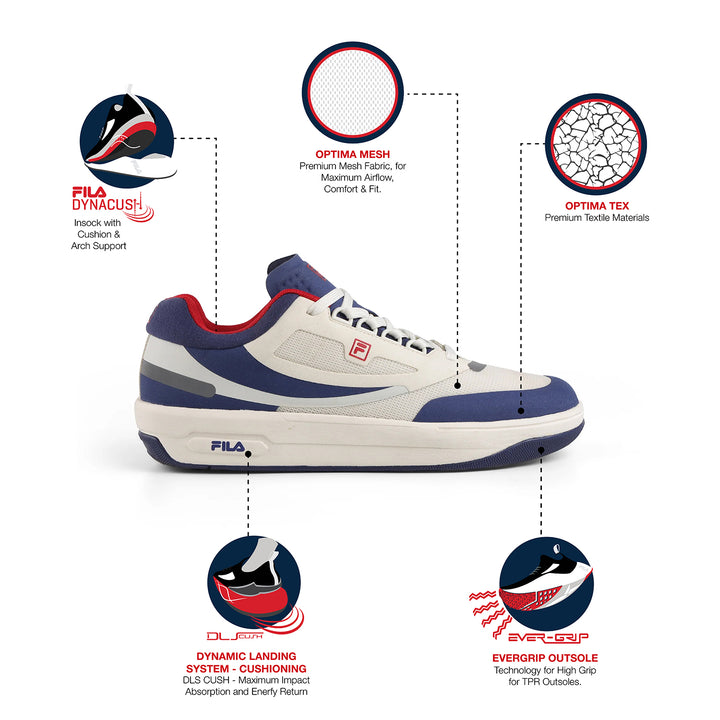 Fila Men White Fx I Shoes