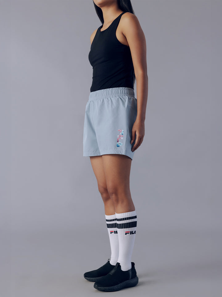 Fila Women Light Blue Bobbi Shorts