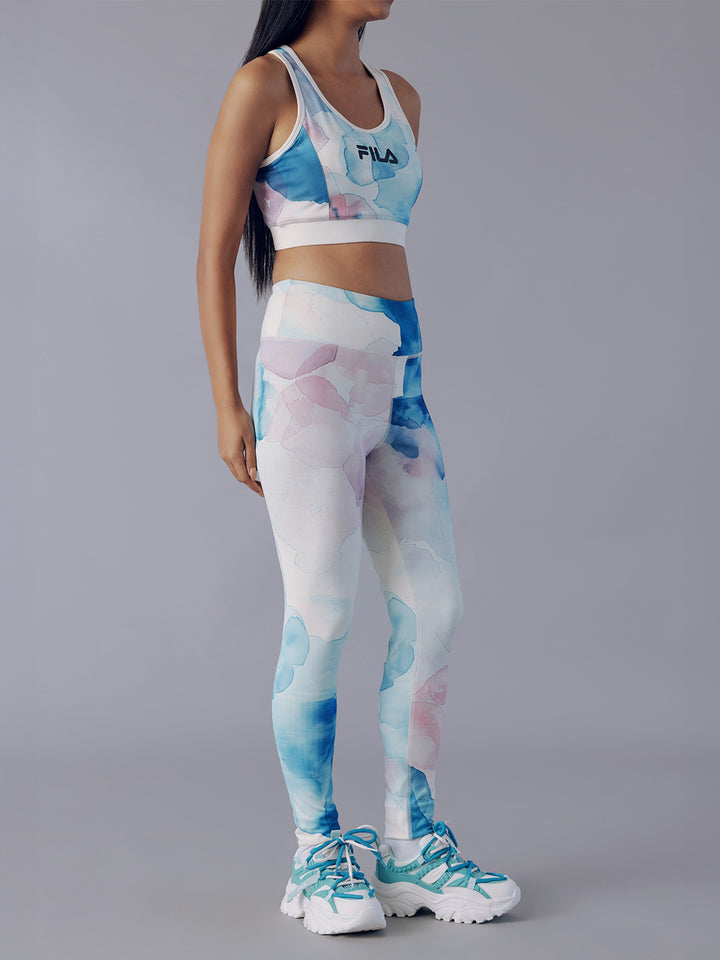 Fila Women Off White Dina Leggings