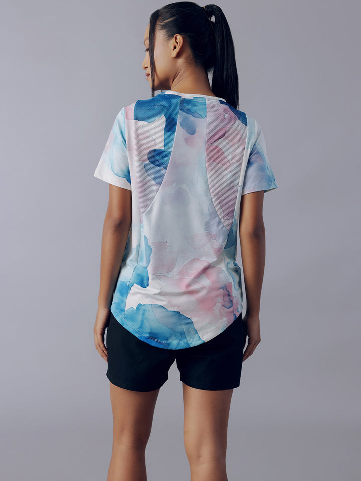 Fila Women Off White Herron Half Sleeve