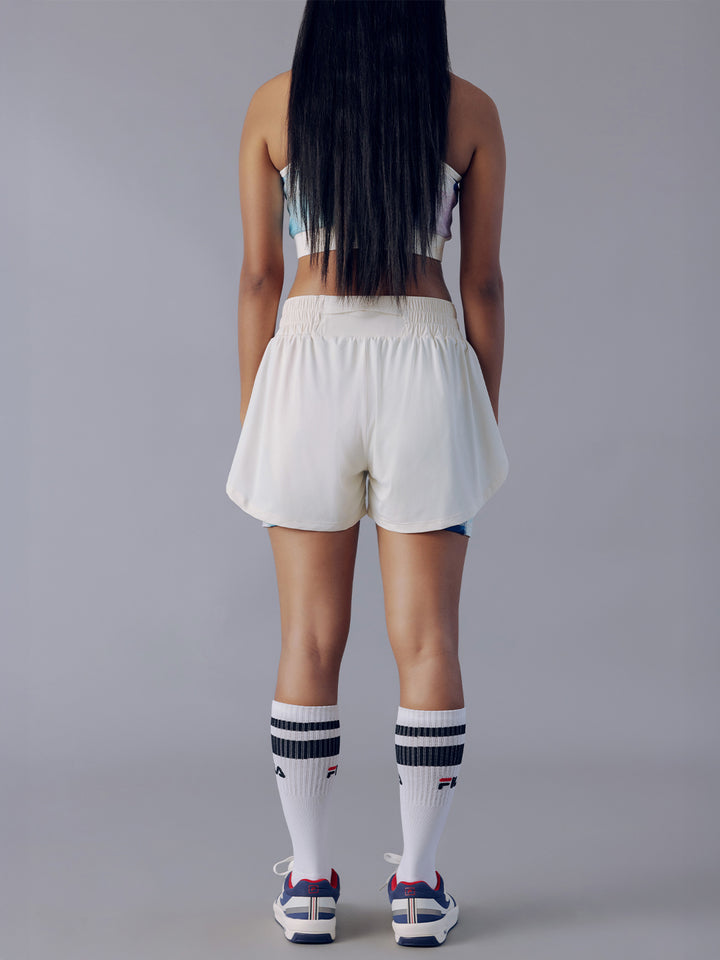 Fila  Women Off White Kastor Short