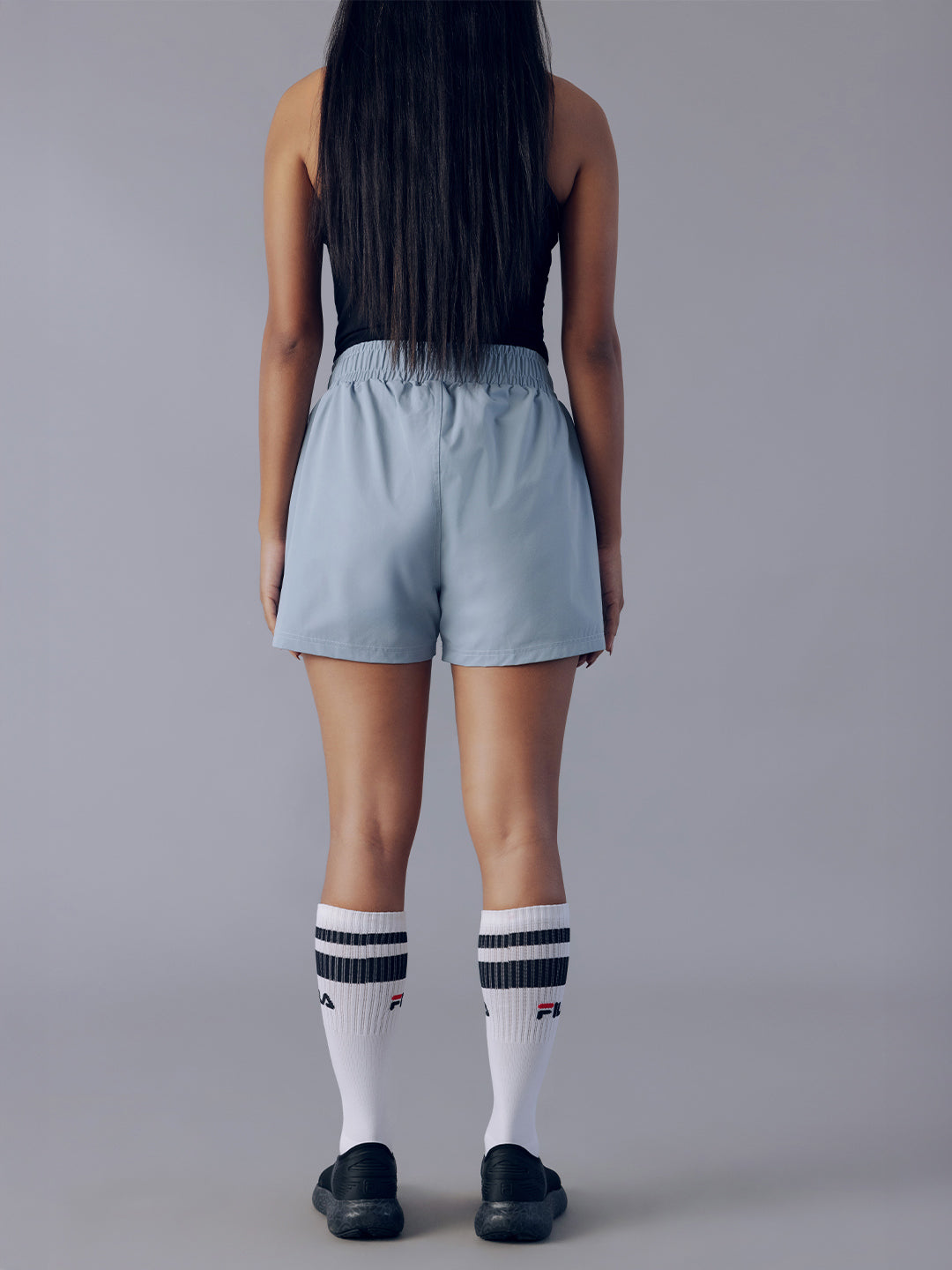 Fila Women Light Blue Bobbi Shorts
