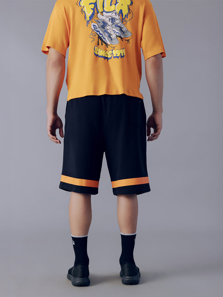 Fila Unisex Black Fames Shorts