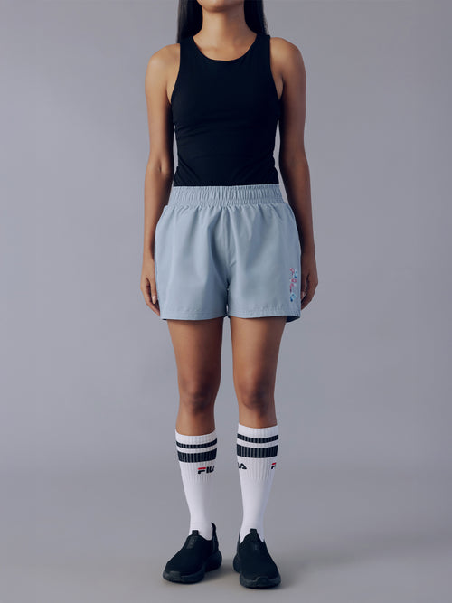 Fila Women Light Blue Bobbi Shorts