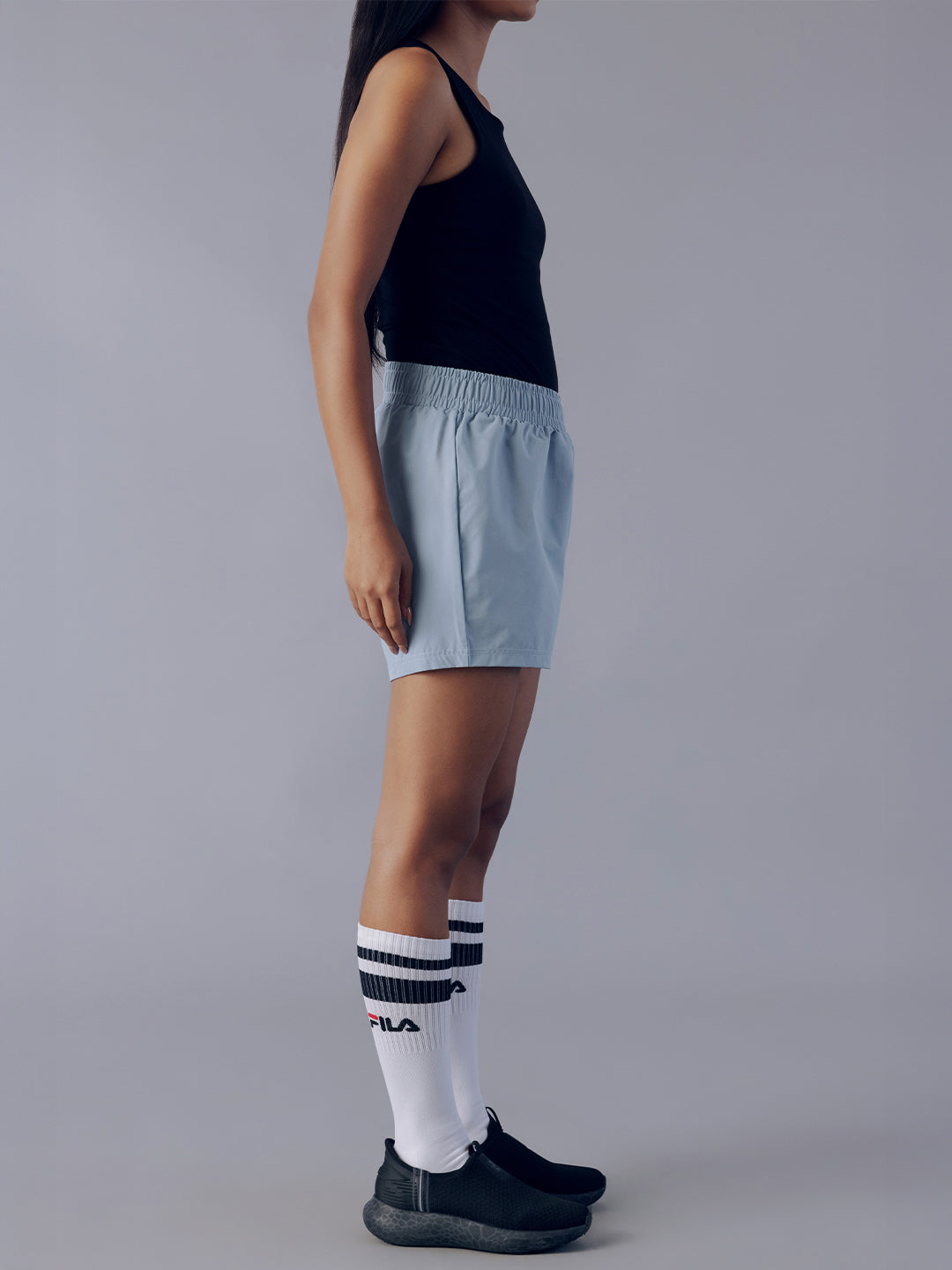 Fila Women Light Blue Bobbi Shorts