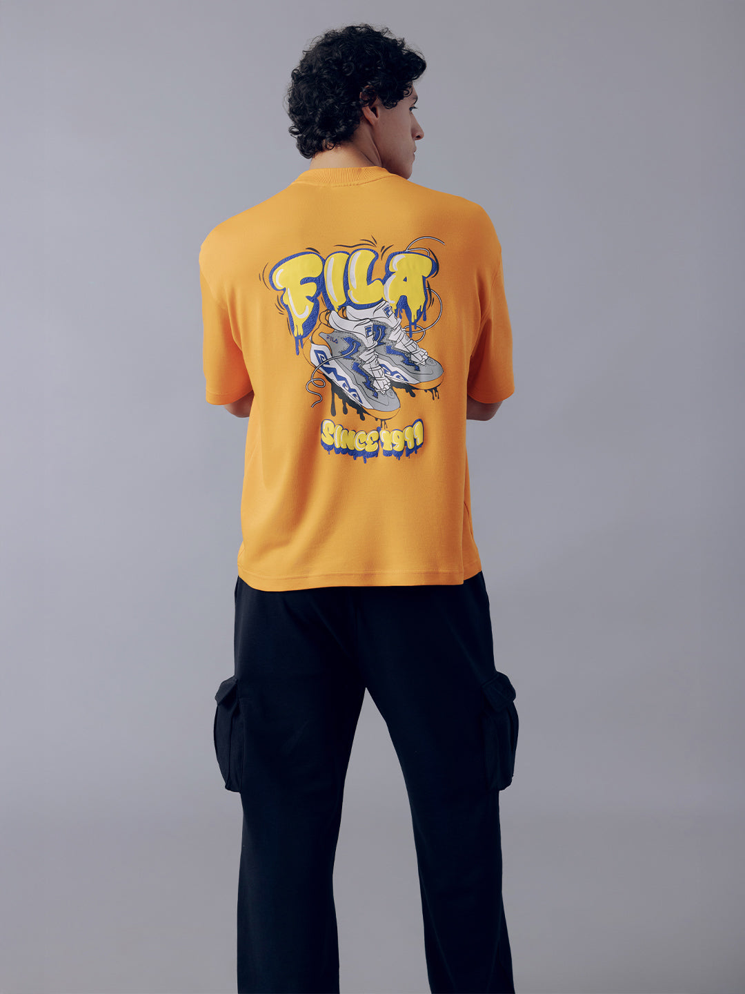 Fila Unisex Orange Jones T-Shirt