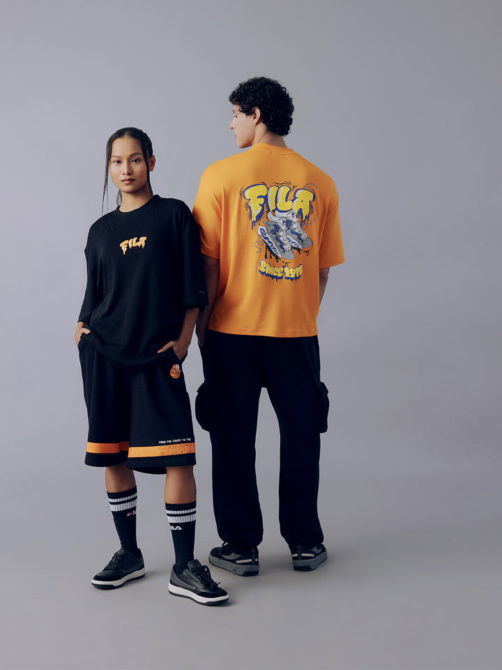 Fila Unisex Black Jones T-Shirt