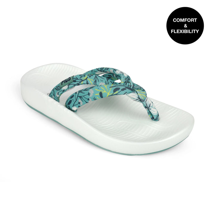 Fila Women Green Ario Kini Slippers