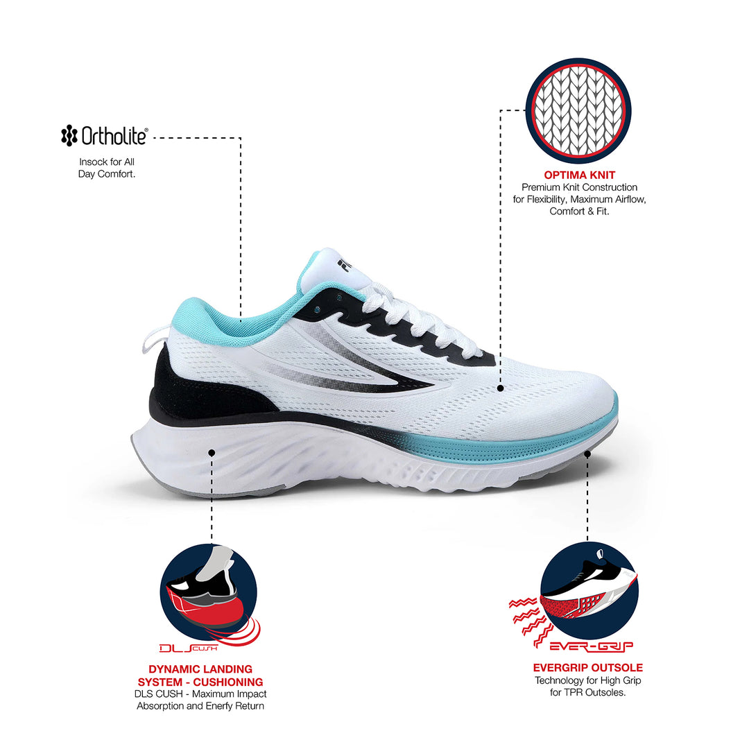 Fila Men Blue Max Running Shoe