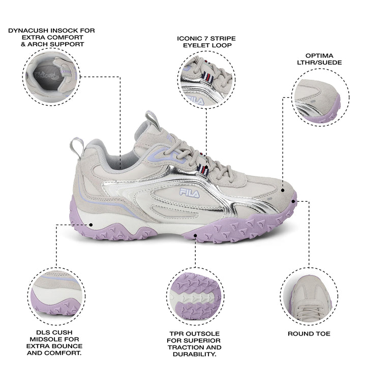 Fila Women Grey Merzi Shoe