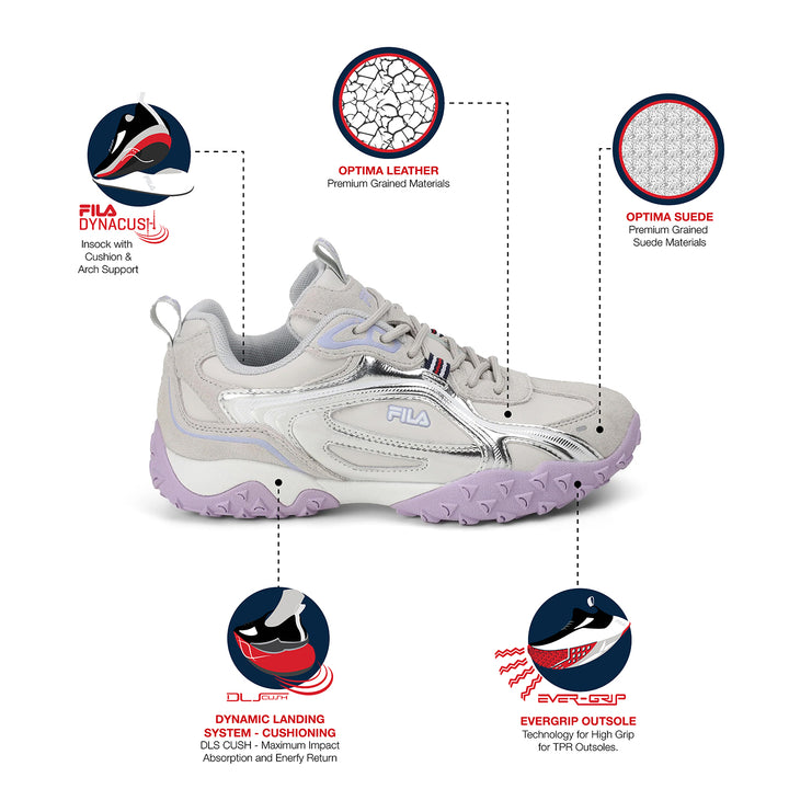 Fila Women Grey Merzi Shoe