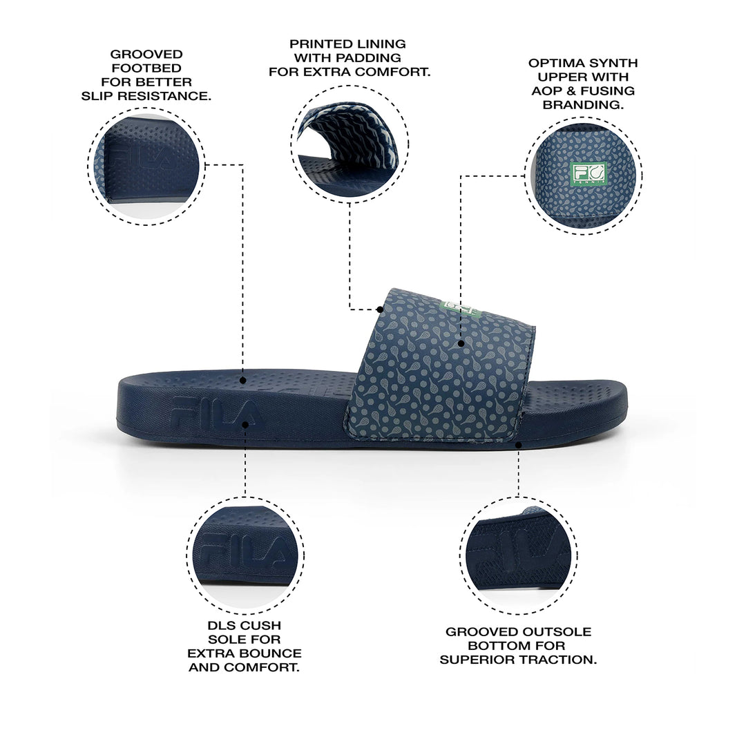 Fila Men Insignia Blue River Slides