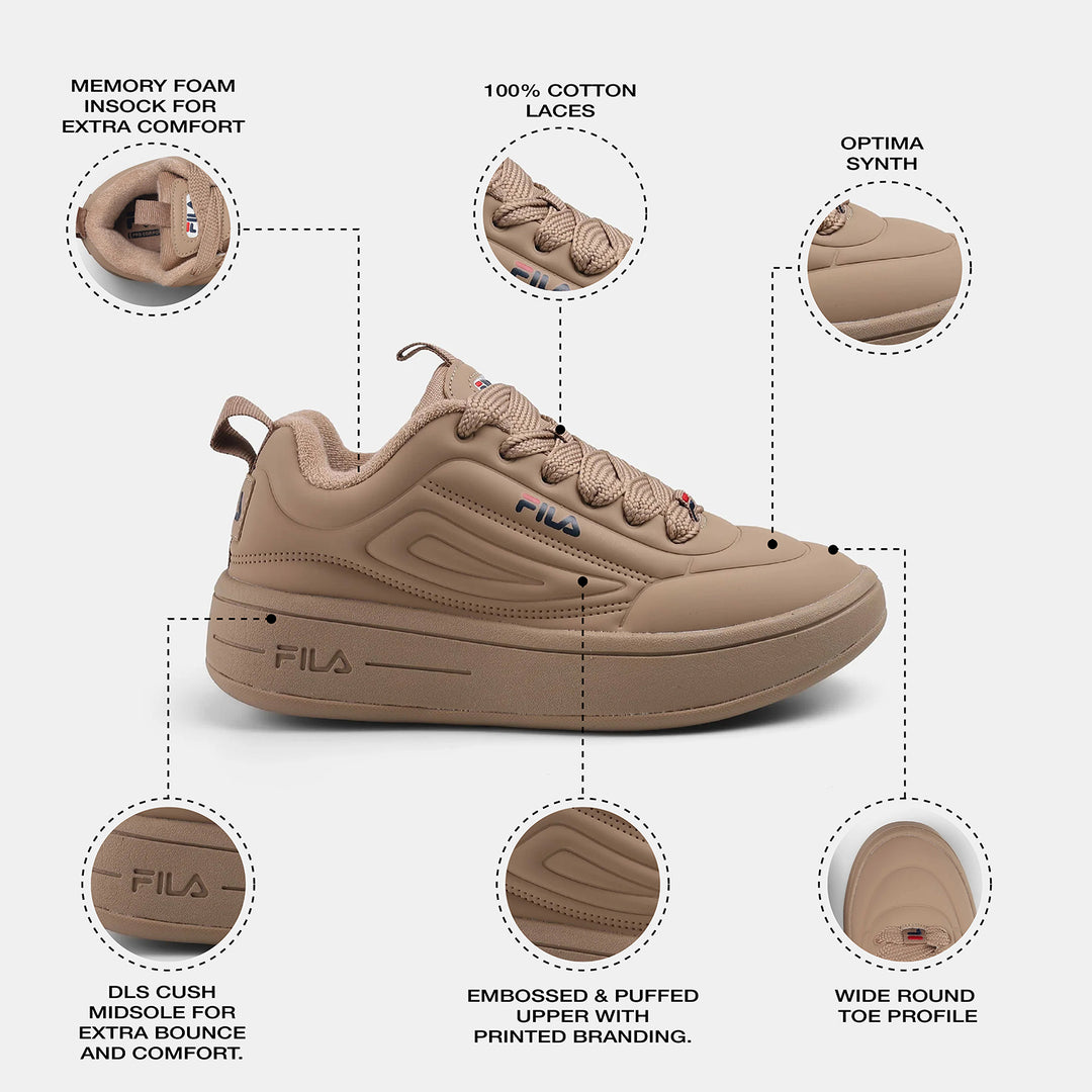 Fila Women Mocha Superbubble Shoes