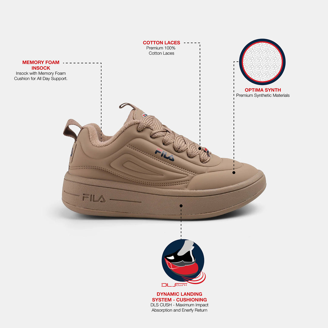 Fila Women Mocha Superbubble Shoes