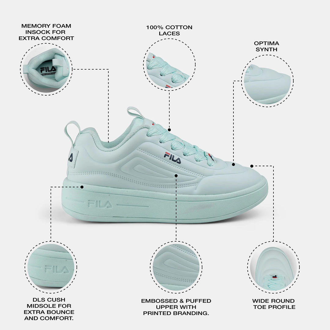 Fila Women Light Green Superbubble Shoes