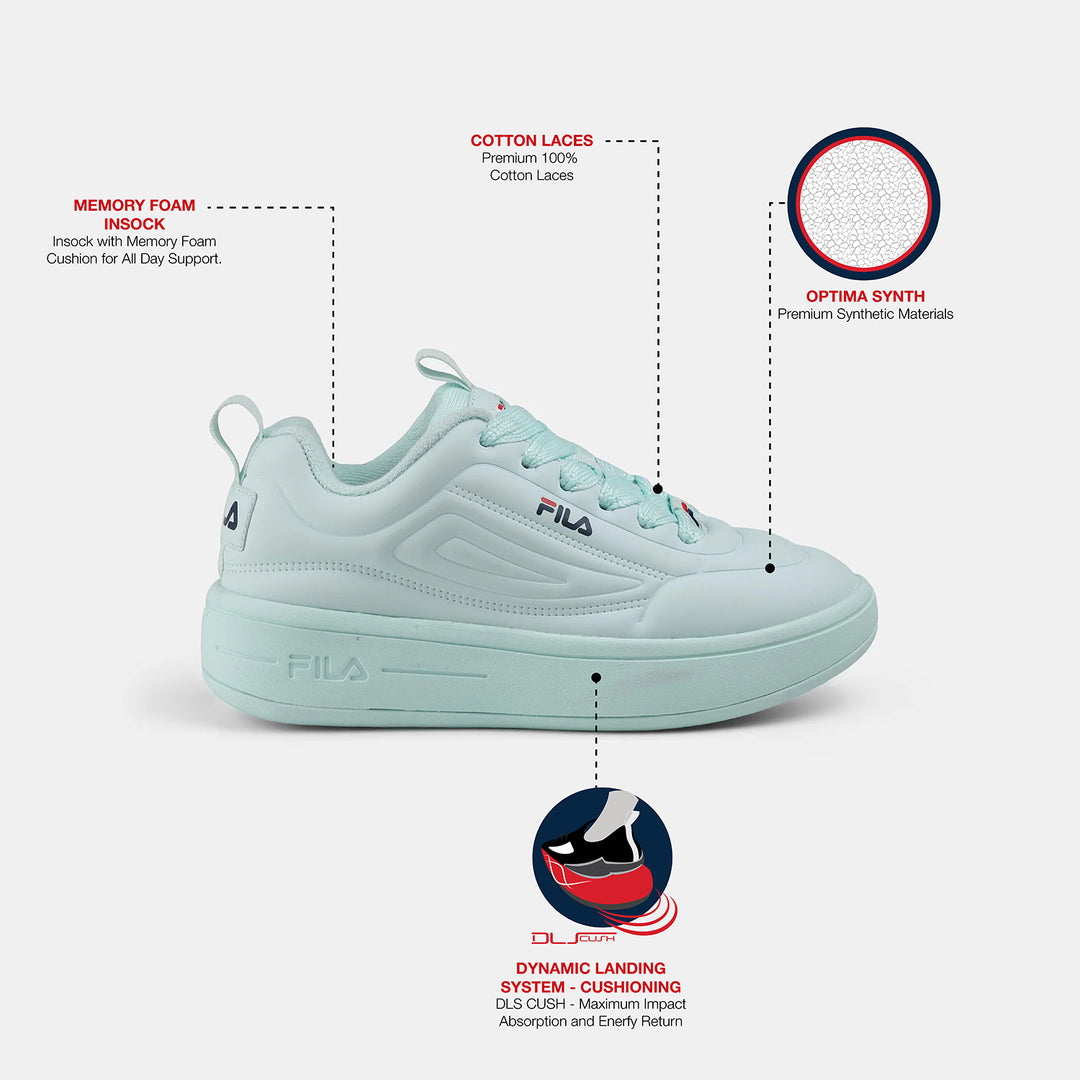 Fila Women Light Green Superbubble Shoes