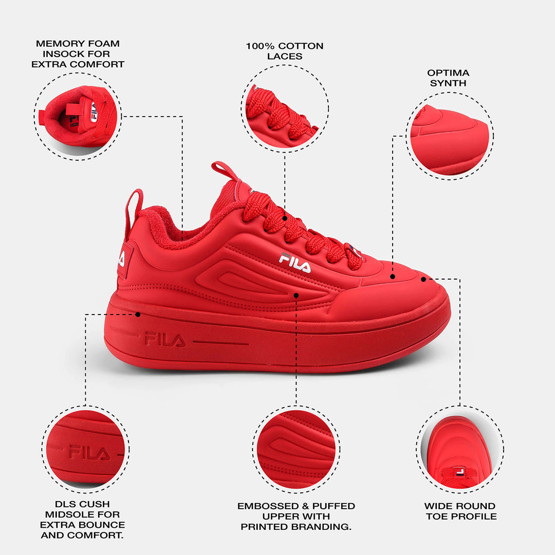 Fila Women Red Superbubble Shoes
