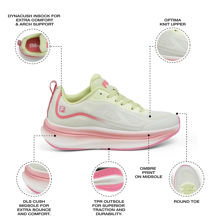 Fila Women Pale Green Valor Shoe