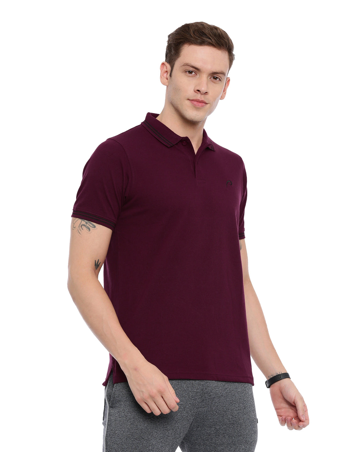 Men's Solid Polos