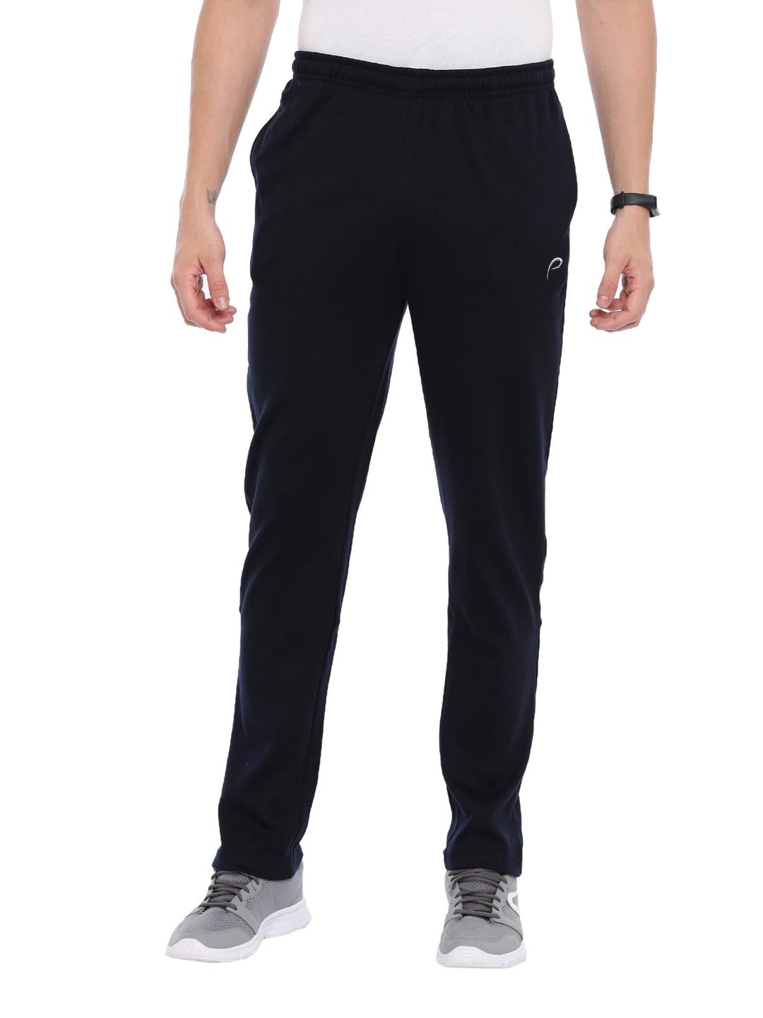 Men's Solid Classic Fit Track Pants