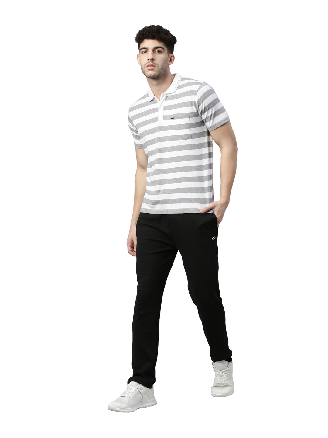 Men's Solid Classic Fit Track Pants