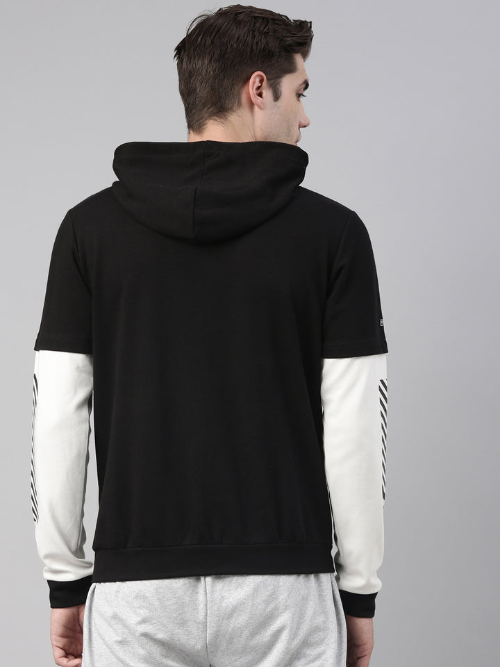 Men's Solid Gym Sweat Jacket