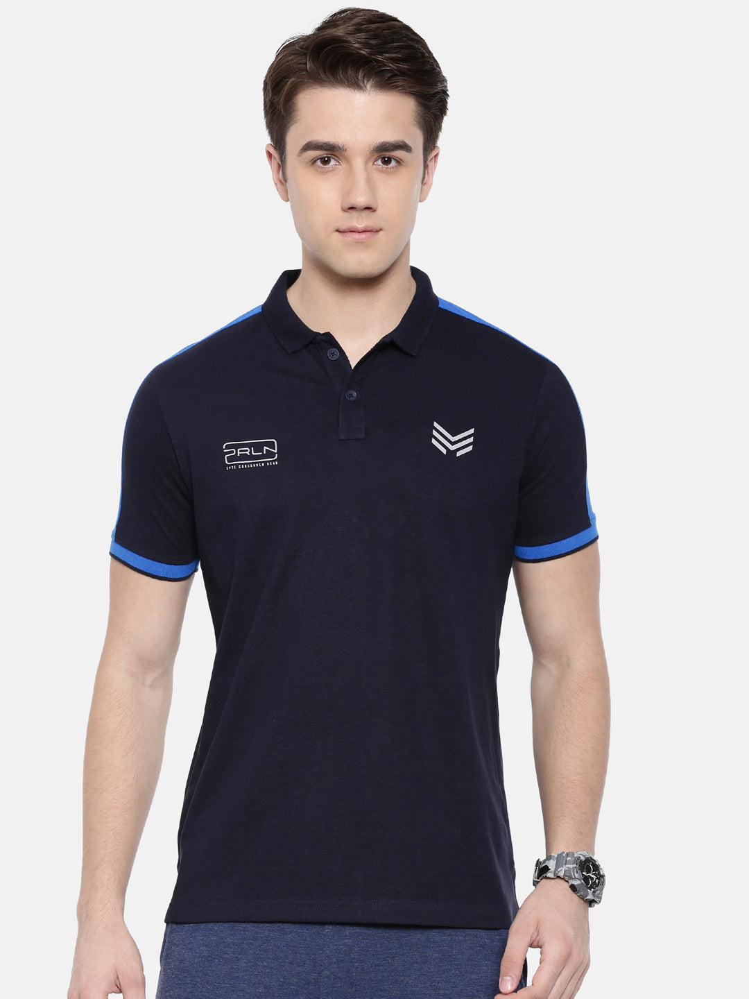 Men's Color Block Polos