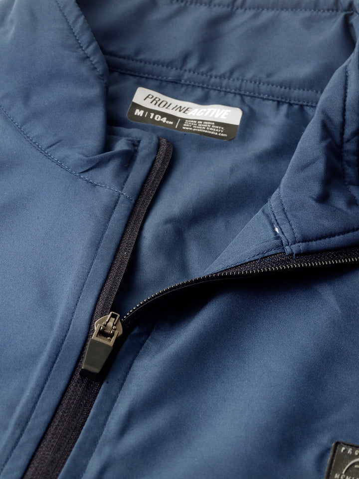 Men's Color Block Comfort Fit Wind Cheater