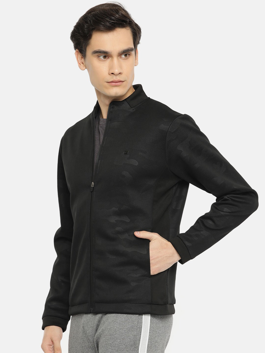 Men's Printed Comfort Fit Jackets