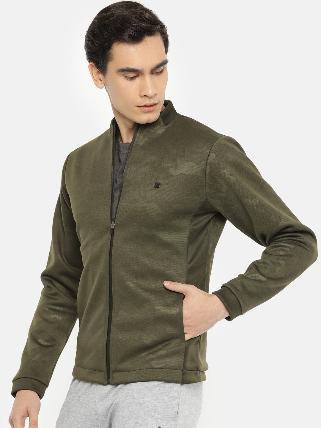 Men's Printed Comfort Fit Jackets