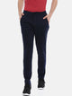 Men's Solid Tapered Track Pants