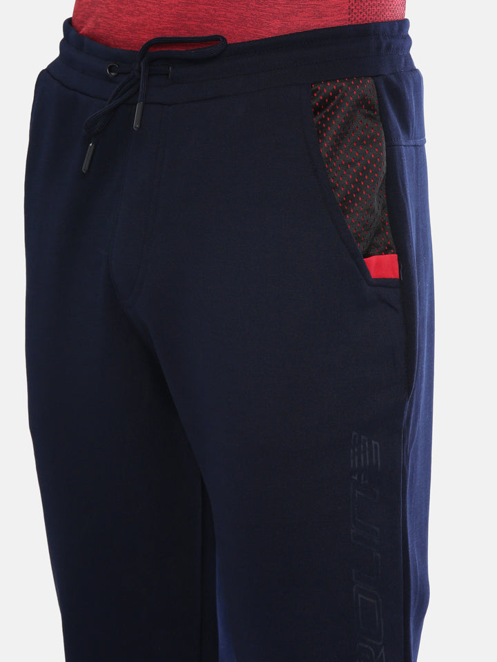 Men's Solid Tapered Track Pants